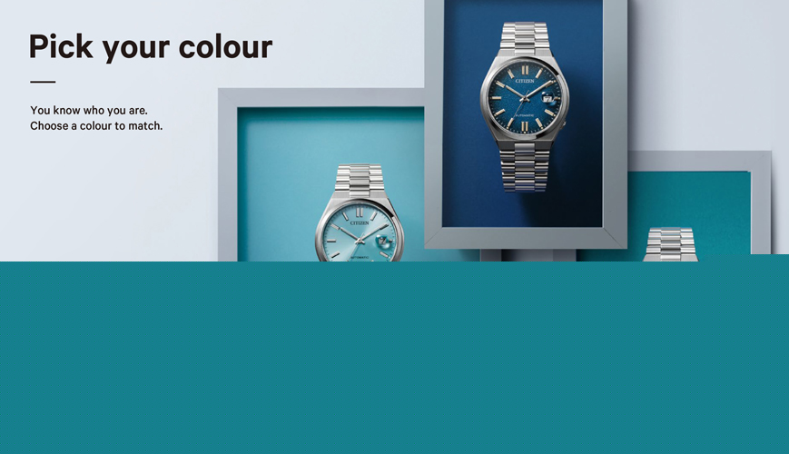 CITIZEN hợp tác với PANTONE