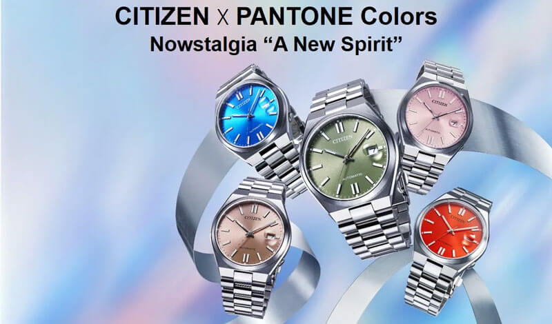 CITIZEN hợp tác với PANTONE