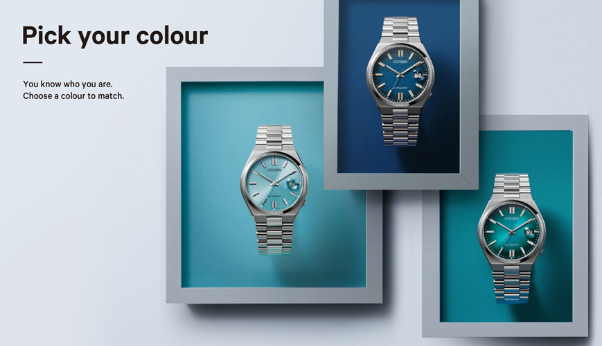 CITIZEN hợp tác với PANTONE trong bộ sưu tập mới mang tên Nowstalgia “A New Spirit”