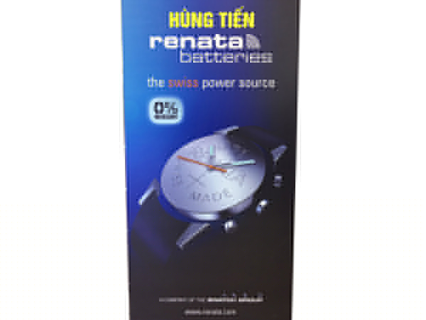 Hàng loạt mẫu pin Renata chính hãng Thụy Sĩ có mặt tại Hùng Tiến