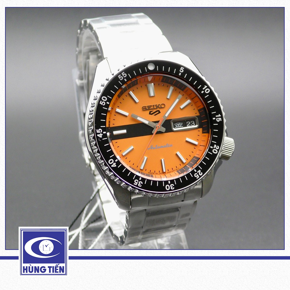 Đồng hồ SEIKO 5 SPORTS SRPK11K1 - Sắc cam cá tính