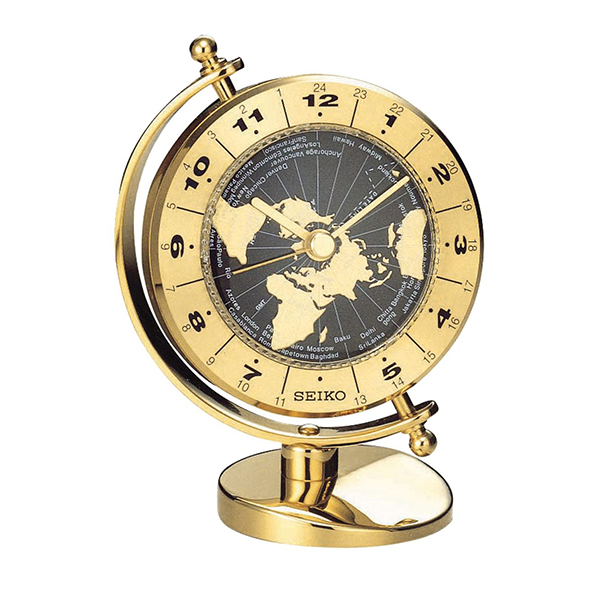 Thỏa sức phiêu lưu thế giới khi đã có đồng hồ để bàn Seiko QHG106G