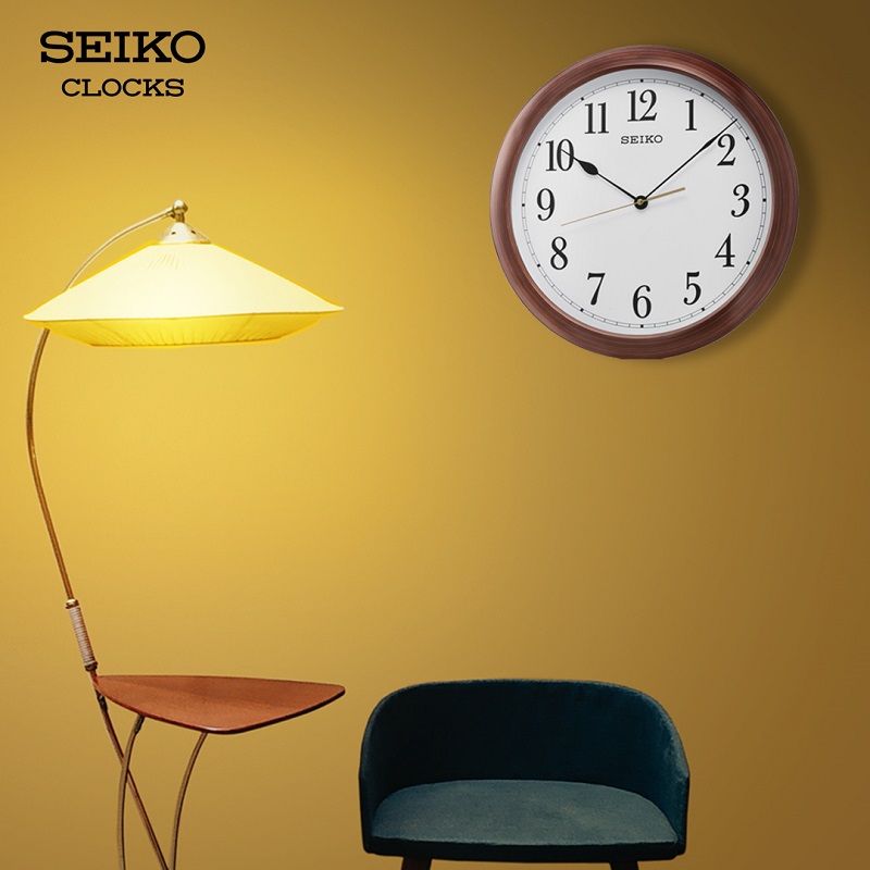 Đồng hồ treo tường SEIKO QXA598 - Thiết kế đơn giản, phù hợp mọi không gian 