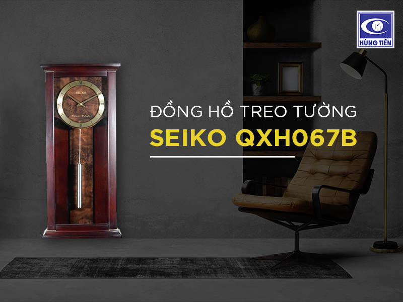 Đồng hồ treo tường Seiko QXH067B - Mẫu đồng hồ cao cấp cho giới tinh hoa