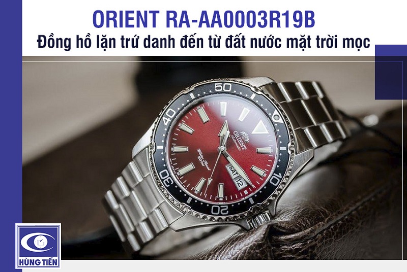 Orient RA-AA0003R19B - Đồng hồ lặn Maka Serie 3 rực rỡ như phượng hoàng