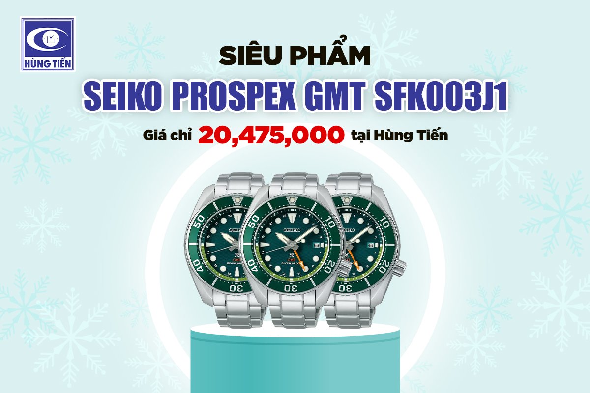 Siêu phẩm SEIKO PROSPEX GMT SFK003J1 – Giá chỉ 20,475,000 đồng