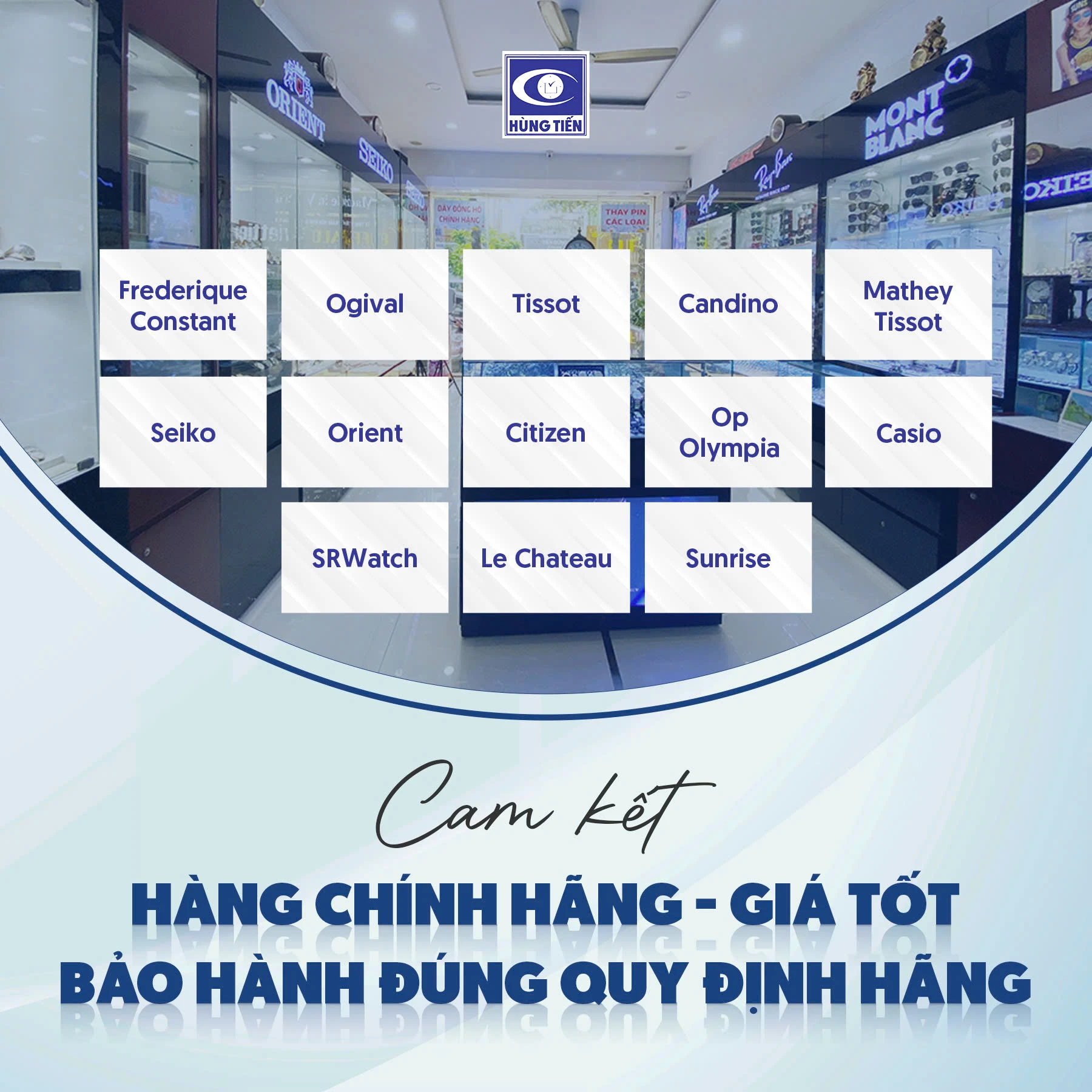 Đồng hồ Hùng Tiến - Sản phẩm chính hãng, giá tốt nhất